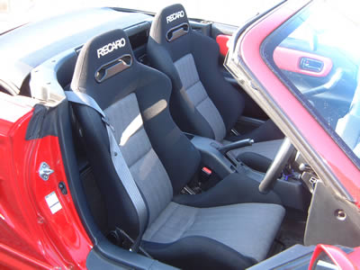 ＭＲーＳ用　RECARO シートレール両席分2台